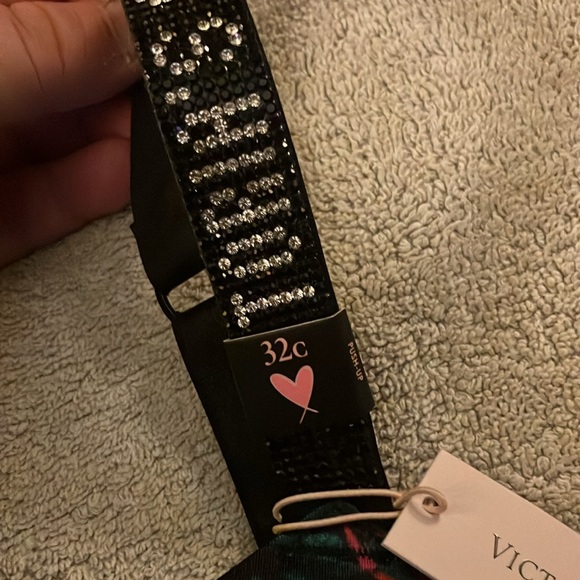 Victoria’s Secret htf Very Sexy shine straps push-up bra sz 32C NWT - Picture 8 of 10